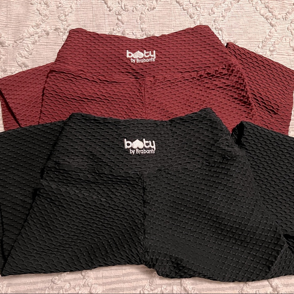 Booty By Brabants full-length croco skin leggings
